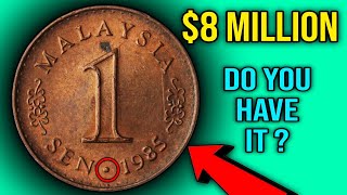 Top 6 Super Expensive Malaysian 1 SEN Worth Big Money! Bicentennial Malaysian Coins Make You Rich!