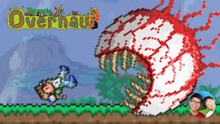 泰拉瑞亞大修專家06 翻滾神功勝克蘇魯之眼? 需要換子彈的槍誕生! Terraria