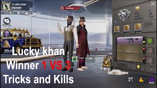 Lucky Khan Winner 1 VS 3. Nice Tricks and Kills