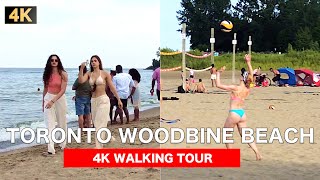 4K TORONTO Woodbine Beach - Why is this the Most Popular Beach in the City?