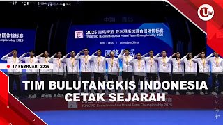 CETAK SEJARAH, INDONESIA JUARA BULUTANGKIS BEREGU CAMPURAN ASIA | U-NEWS