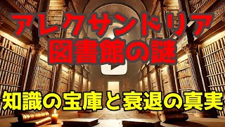 古代アレクサンドリア図書館の謎と遺産！知識の宝庫の真実