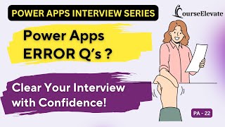 Power Apps Error Handling 💥 | 4 Interview Questions You MUST Know to Get Hired!