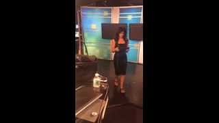 PIX11's anchor Tamsen Fadal reveals the secret to her height on set