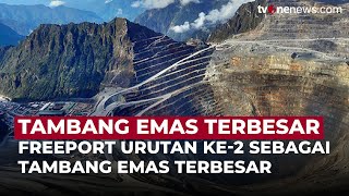 Freeport Peringkat ke 2 Sebagai Salah Satu Tambang Emas Terbesar di Dunia | Onenews Update