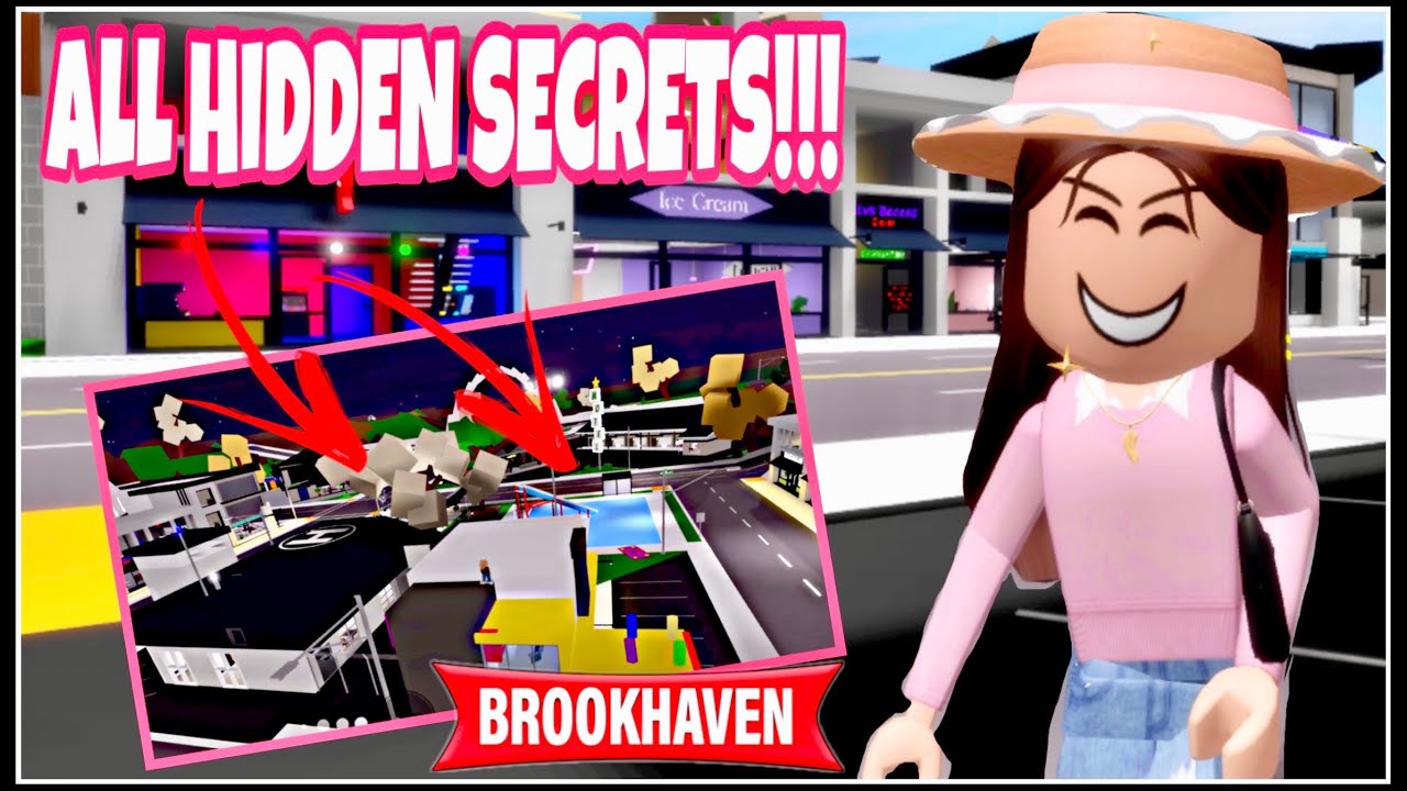 *ALL HIDDEN SECRETS* IN THE BUILDINGS IN BROOKHAVEN RP ROBLOX - YouTube