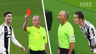 Funny & Stupid RED Cards in Football 2022