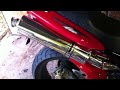 1999 Honda CB600SF Hornet Motad Venom exhaust sound