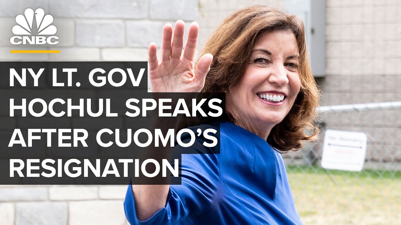 New York Lt. Gov. Kathy Hochul Speaks For The First Time Since Cuomo's ...