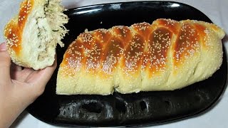 Chicken Bread Recipe - How to make Chicken Bread - Easy Bread Recipe