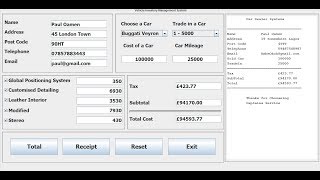 How to Create Inventory Management System for Vehicle in Java Eclipse - Tutorial 3 of 3