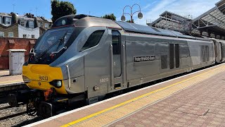 CHR Class 68 68013 Departing Banbury