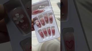 3 pack of Fake nails at just 186 from Messho #meesho #artificialnails #unboxing #meeshofinds #nails