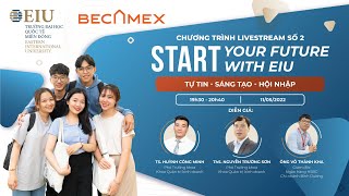 Start your future with EIU - Tự tin - Sáng tạo - Hội nhập