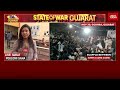 massive ruckus in godhra congress meeting after congress mp s statement against aimim