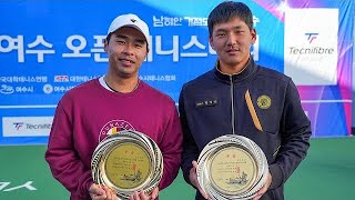 정홍 박의성vs손지훈 최재성 2024 여수오픈 복식 결승 3세트 슈퍼타이브레이크