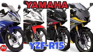 Generasi Yamaha YZF R15 Dari Tahun ke Tahun di Indonesia V2 V3