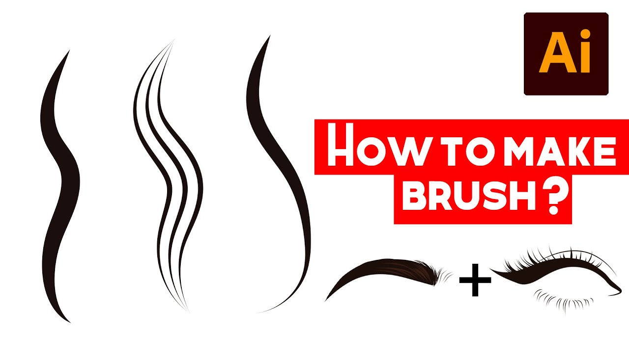 How To Make Brush In Illustrator Youtube