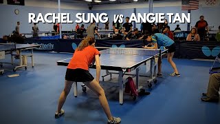 Rachel Sung (2491) vs Angie Tan (2306) // 16th Si \u0026 Patty Wasserman U18 Girls SF - LATTA 11-13-22