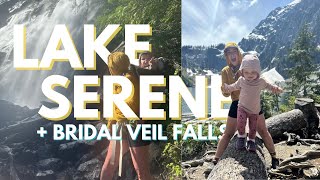 Hiking Lake Serene & Bridal Veil Falls | Washington