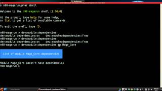 n98-magerun - Module Dependencies