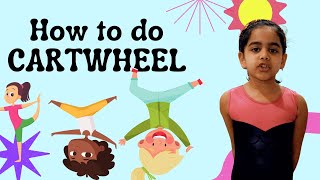 How to do CARTWHEEL🔥Easy Tutorial for KIDS | Learn Gymnastics at home.