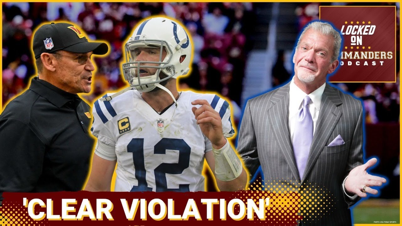 Washington Commanders Andrew Luck Inquiry May Have Violated NFL Anti ...