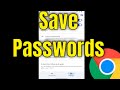 How to Save Passwords in Google Chrome App [Guide]