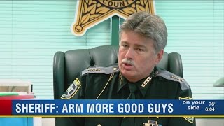 Hernando Co. sheriff calls on 'good guys' to take up arms