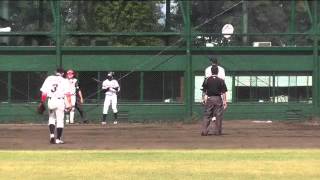 八尾BCvsNSB　3回裏　クラブリーグ大阪決勝　2014-10-19