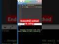 endswith method in python #endswith #python #strings #interview #shorts #coding