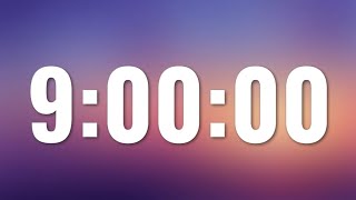 9 Hour Timer - No Sounds, No Ads, No Music