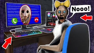 Granny Remake vs little Spider-Man vs Granny vs сall - funny horror animation (p.197)