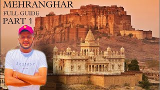 BATHINDA TO JODHPUR  🫅 MEHRANGHAR FORT FULL VLOG RAJASHTHAN FULL GUIDE IN (PUNJABI)