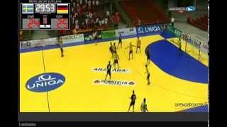 Handball Men´s U20 EHF Euro 2014 Finale Schweden - Deutschland - Die letzten Sekunden