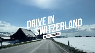 🇨🇭Drive In Switzerland🇨🇭Best Scenic Drive😍 Different Climates 🇨🇭😍