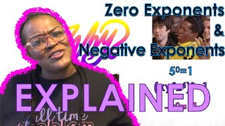 Zero Exponents & Negative Exponents Explained