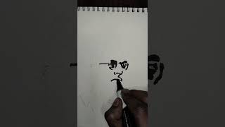 How to draw B.R ambedkar eazy step #art #drawing #sketch