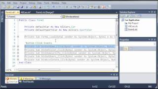 Visual Basic Tutorial - 110 - Car Part 5 Inheritance
