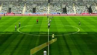 Pro Evo 2013 Gameplay: Newcastle United vs Norwich City