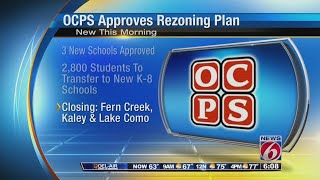 Orange County Public Schools approve rezoning plan