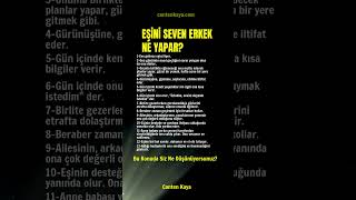 EŞİNİ SEVEN ERKEK NE YAPAR? #ilişkidinamikleri #aile #evlilik #ilişkiler   | Canten Kaya Videoları