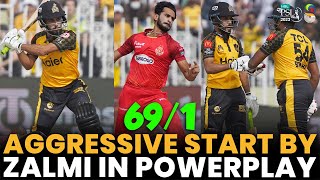 Aggressive Start By Zalmi in Powerplay | Islamabad United vs Peshawar Zalmi | Match29 | PSL 8 | MI2A