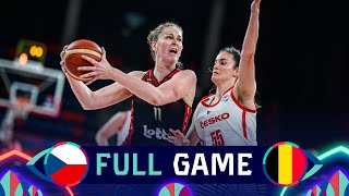 Czech Republic v Belgium | Full Basketball Game | FIBA Women's EuroBasket 2023