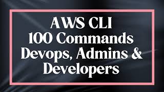 100 Advanced AWS CLI Commands in 6 Minutes | AWS CLI Tutorial for Interviews (2025)