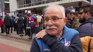 Thousands attend public wake of Uruguayan soccer player Juan Izquierdo.