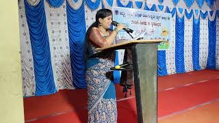 samriddhi convent School H.M Salma madam speech