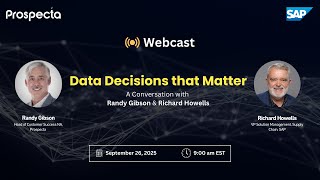 Data Decisions that Matter