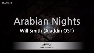 Will Smith-Arabian Nights (Aladdin OST) (Karaoke Version)