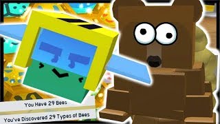 Extended Gummy Bear Quests Roblox Bee Swarm Simulator - all 29 bee types commander bee 29 hive expansion roblox bee